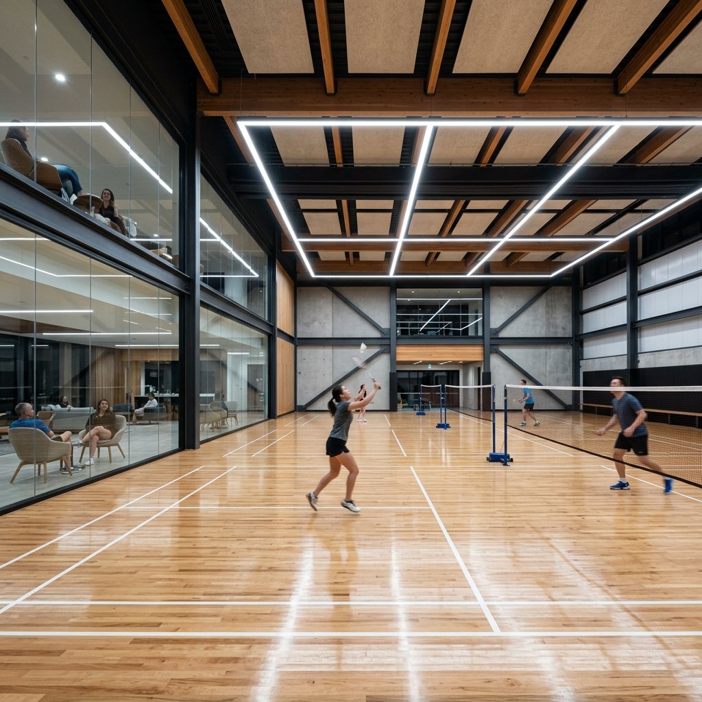 Indoor Badminton Court - Ganga Nine Zero